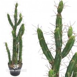 Cactus Euphorbia cm 85-Cactus artificiali, Euphorbia.
