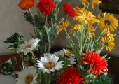 composizioni fiori artificiali 002
