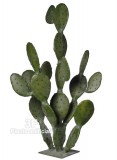 CACTUS FICO D'INDIA h cm 129-Cactus artificiale fico d'india, piante grasse artificiali.
