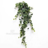 Edera cm 100 Green Frosted x 244 foglie mini - Cadente-PIante artificiali, cespuglio verde edera cadente.