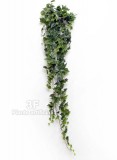 Edera cm 130 Green Frosted x 303 foglie mini - Cadente-Piante finte, cespuglio edera artificiale verde, cadente.
