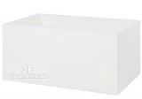 Mcn Cassetta Modulo 80 Bianco Ottico-Piante artificiali, vasi di design per esterni e interni. Vasi resistenti alle intemperie.