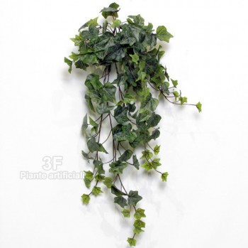 3F Piante Artificiali - V - Edera cm 70 Green Frosted x 114 foglie mini - Cadente