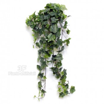 3F Piante Artificiali - V - Edera cm 86 Green Frosted x 191 foglie mini - Cadente