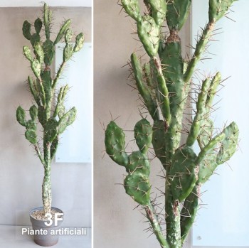 3F Piante Artificiali - HA - Cactus Fico D'India h cm 130 x 1