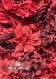 Giardino Verticale fiorito Rosso cm 50 x 50