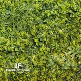 Giardino Verticale Mix Green M5-Siepe artificiale per esterni, resistente alle intemperie