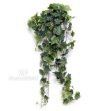Edera cm 86 Green Frosted x 191 foglie mini - Cadente-PIante artificiali, cespuglio artificiale edera cadente verde.