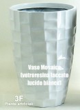 VASO MOSAICO LACCATO LUCIDO BIANCO-vasi laccati accessori per arredamento